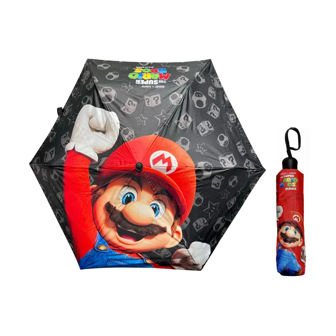 The Super Mario Bros Collection Automatic Umbrella 1