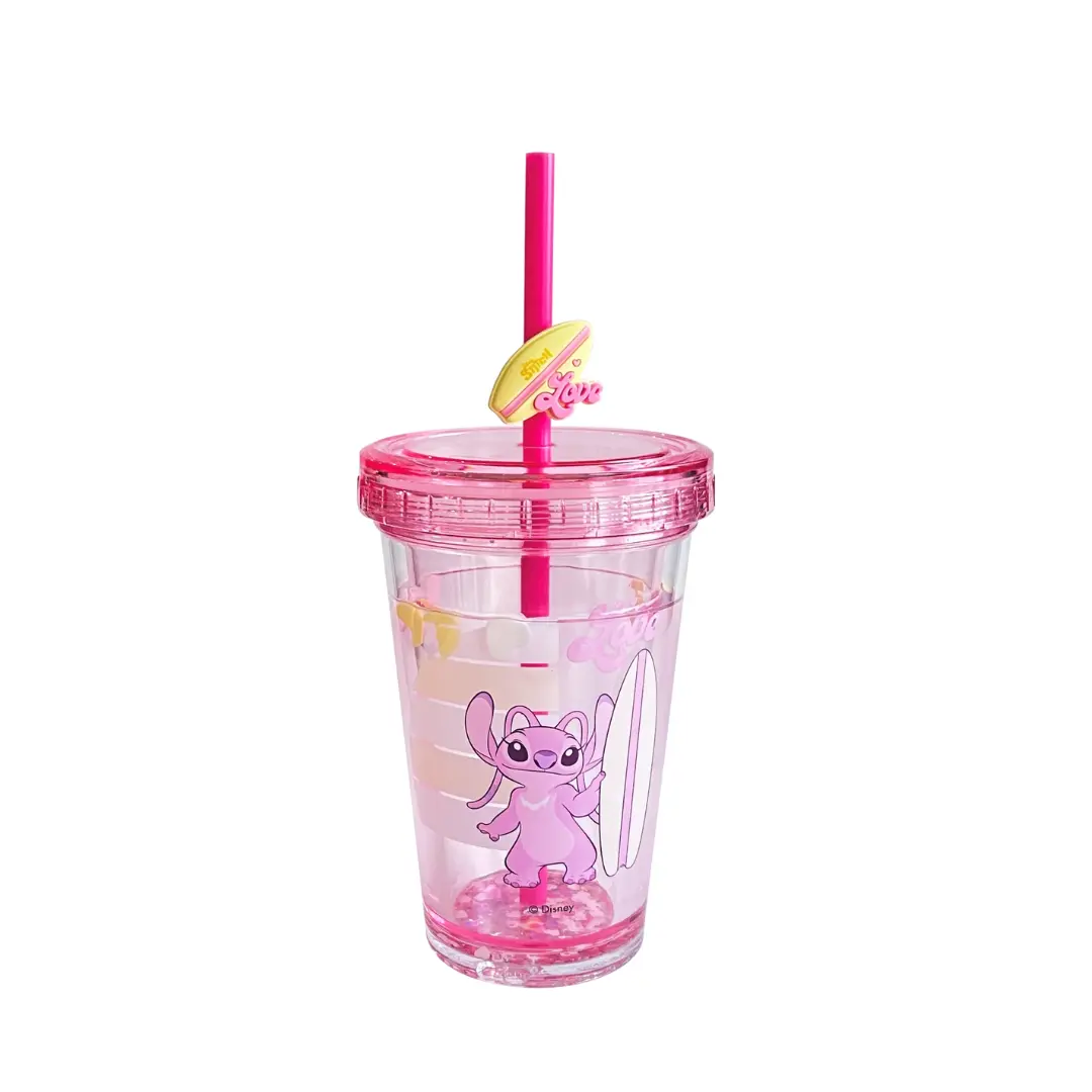 Disney Lilo & Stitch Collection Plastic Tumbler (320Ml)(Angel) 1