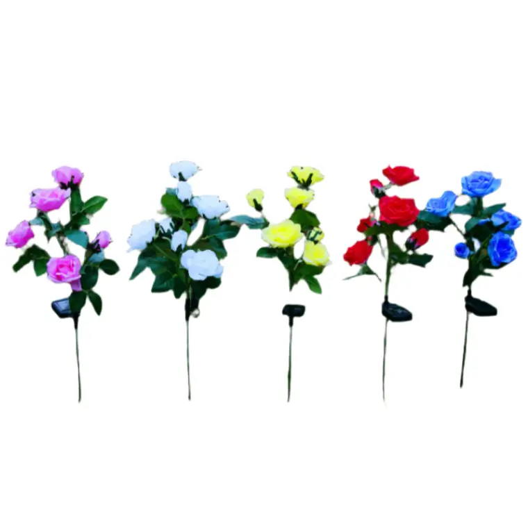 Solar Three Headed Rose (Random Colors) 1