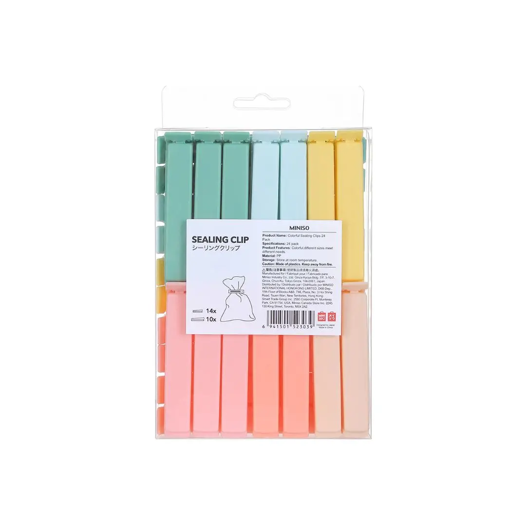 Colorful Sealing Clips 24 Pack 1