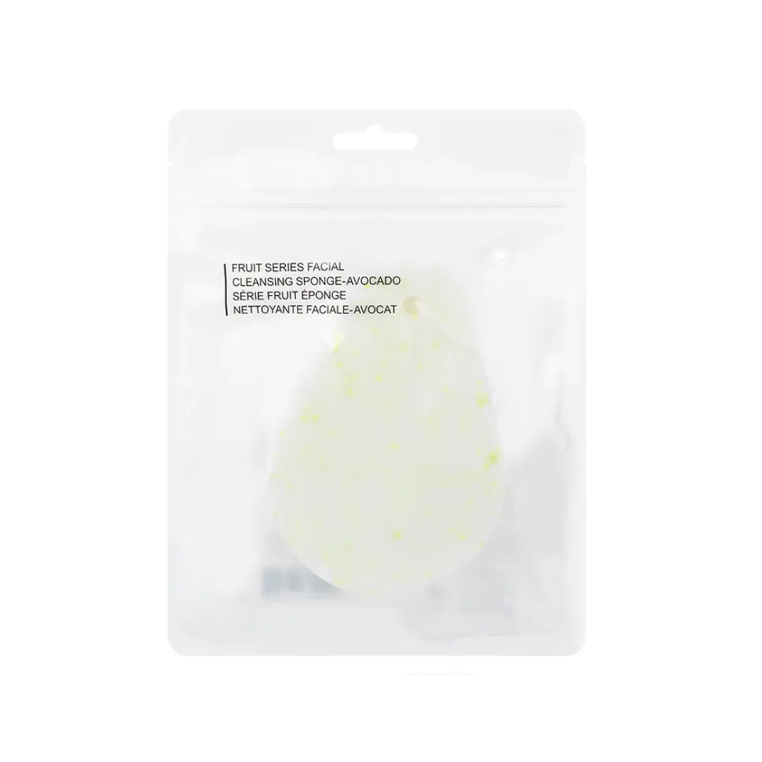 Fruit Series Facial Cleansing Sponge (Avocado) 1