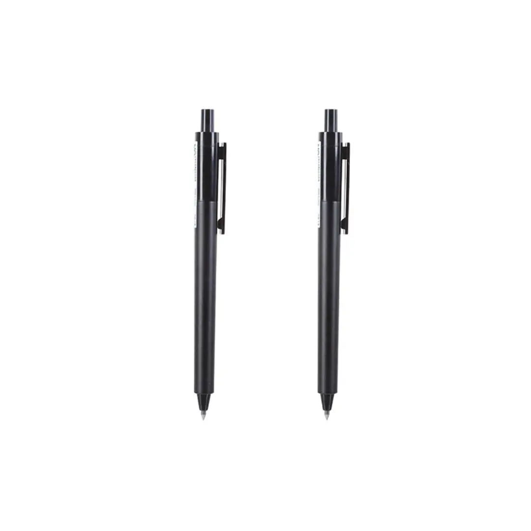 Aluminium Black Penholder Gel Pen 0.5Mm 1
