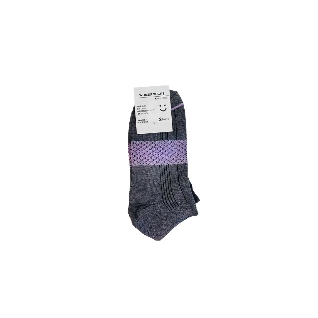 Women Socks(Charcoal - Grey) 1