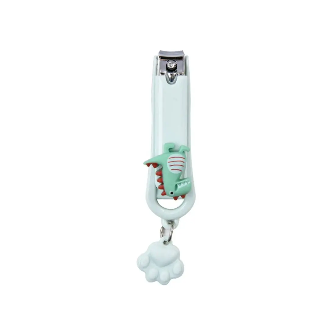 Cute Cartoon Series Little Dinosaur Nail Clippers (Green) 1