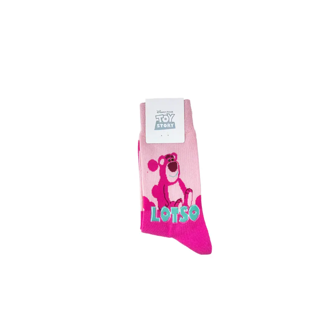 Disney Pixar Lotso Collection Crew Socks (36-40) 1