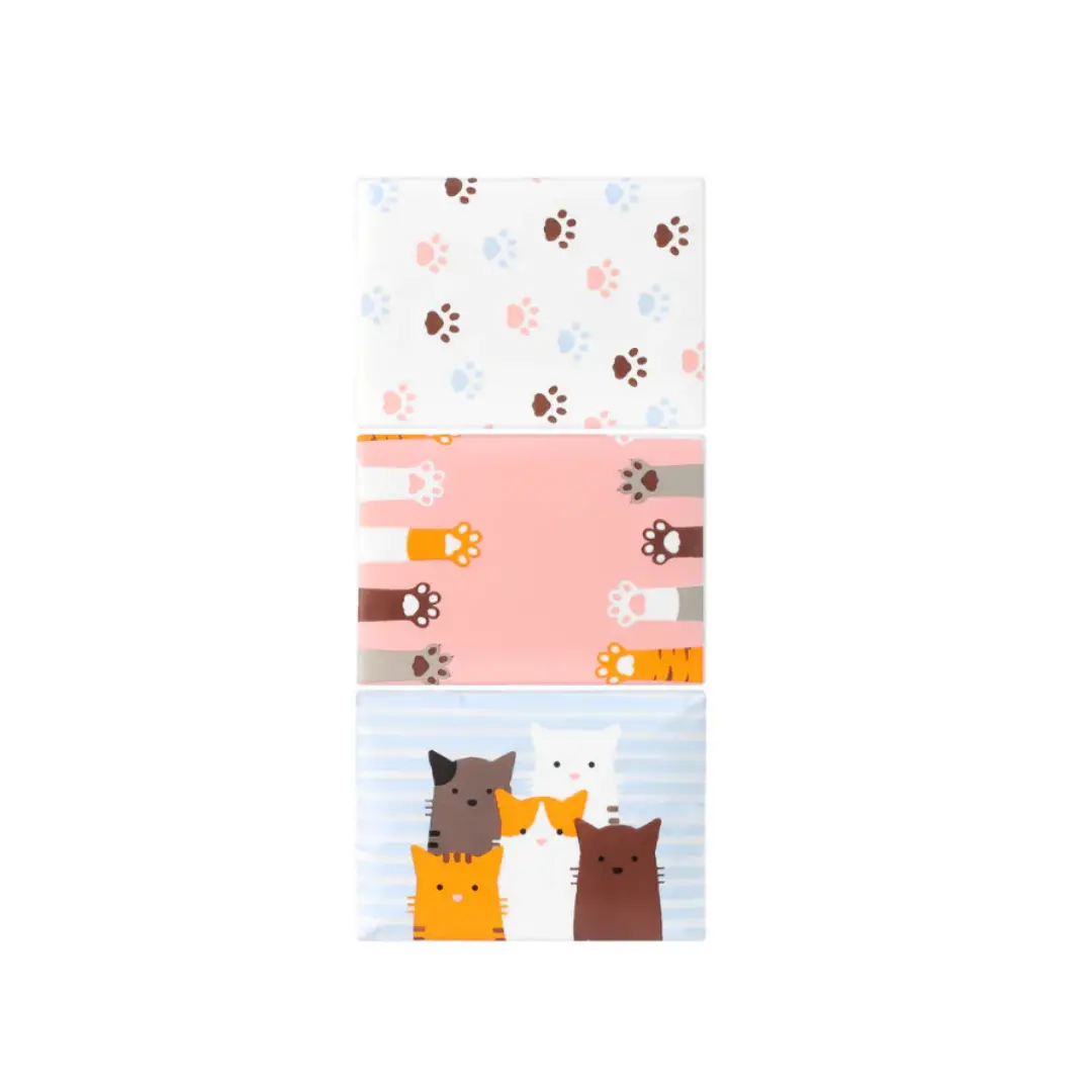 Cartoon Fragrance-Free Tissue (3 Packs) 1