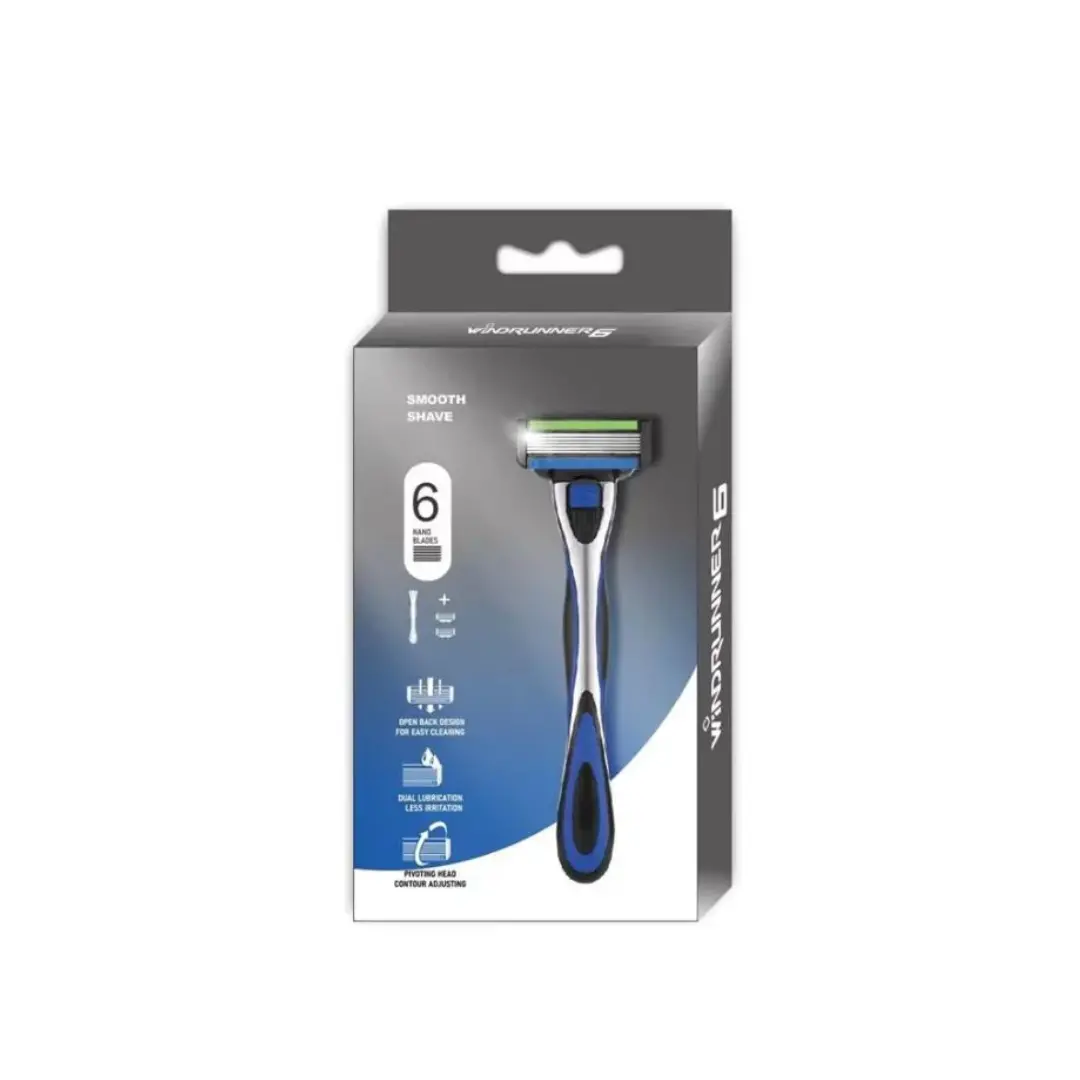 Men's Premium 6-Layer Razor (Blue) 1