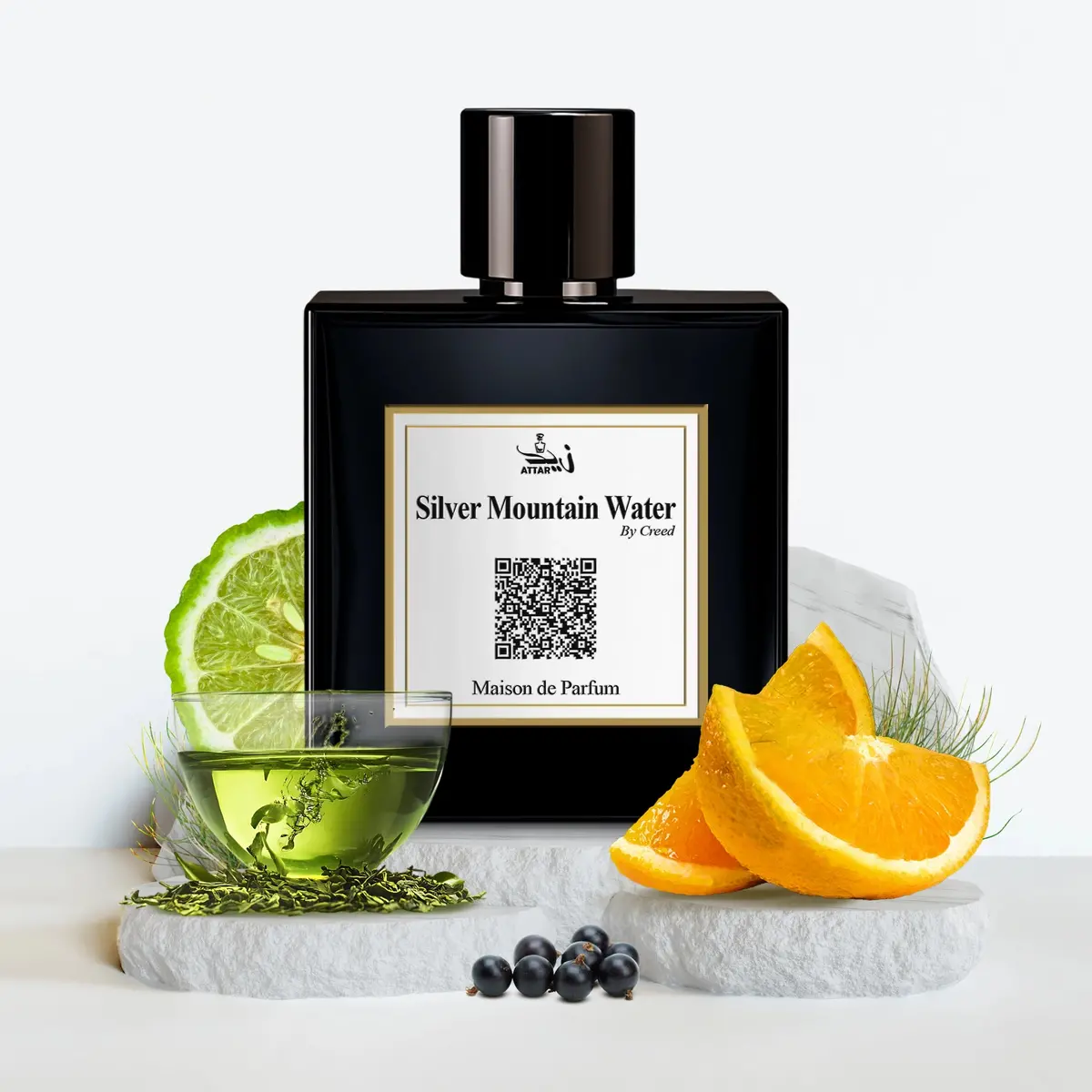Silver Mountain Water Creed – Perfume Impression For Men And Women By Zaid Attar Wale 1