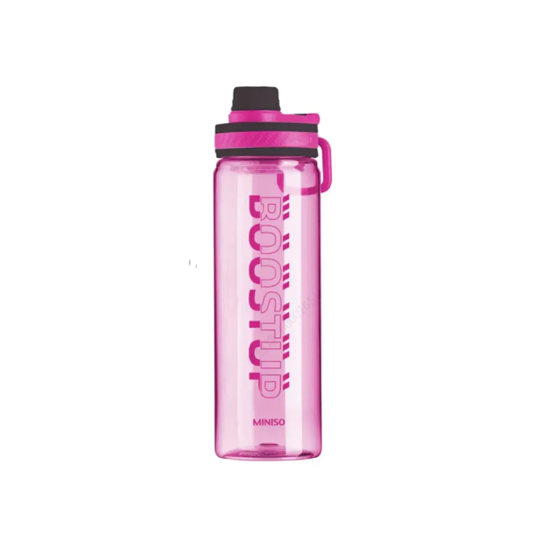 Sports Tritan Water Bottle With Handle (750Ml)(Rose Red) 1