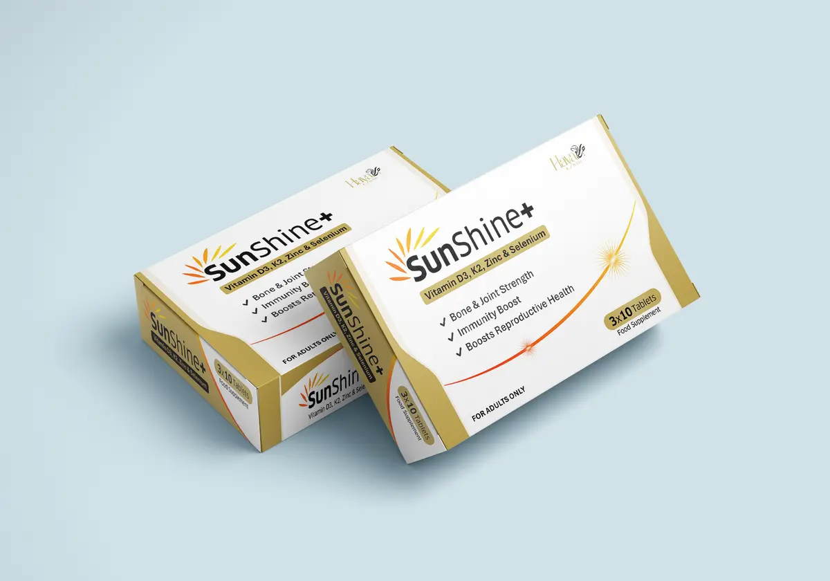 Sunshine+ Tablets – Complete Daily Support For Bones, Immunity & Vitality 1