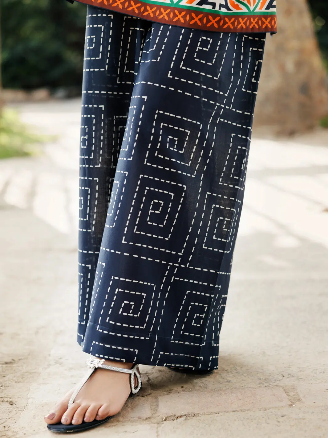 Black Cambric Trousers - Alp-T-2276 1