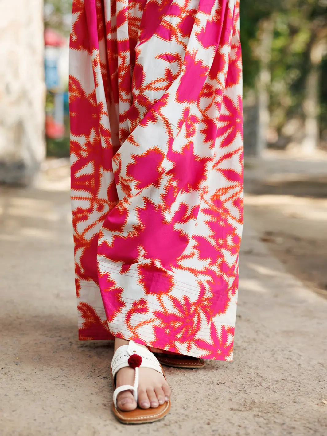 Pink Cambric Shalwar - Alp-T-2279 1