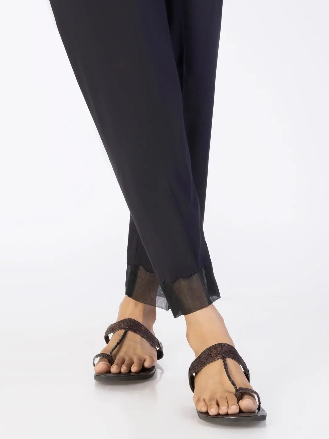 Black Cambric Trousers - Al-T-754 1