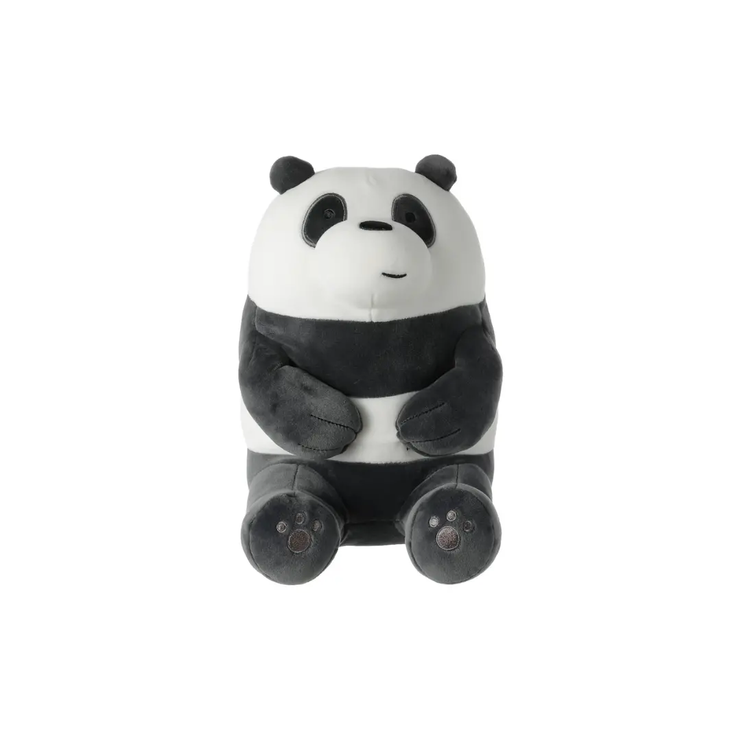 We Bare Bears-Lovely Sitting Plush Toy (Panda) 1