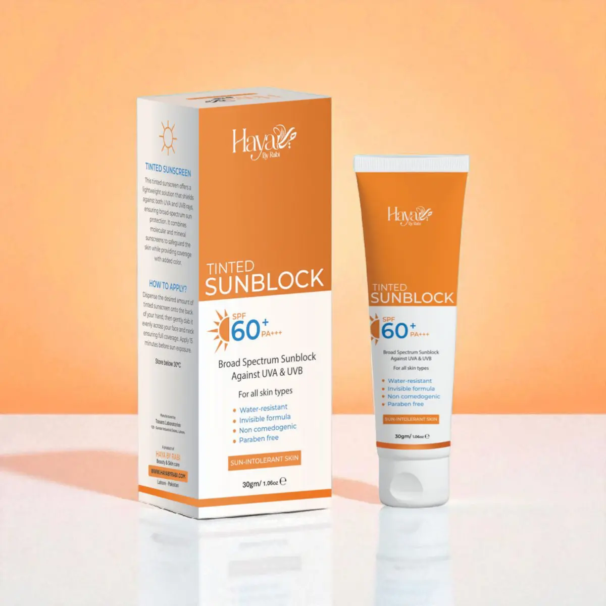Tinted Sunblock - Broad Spectrum Protection 1