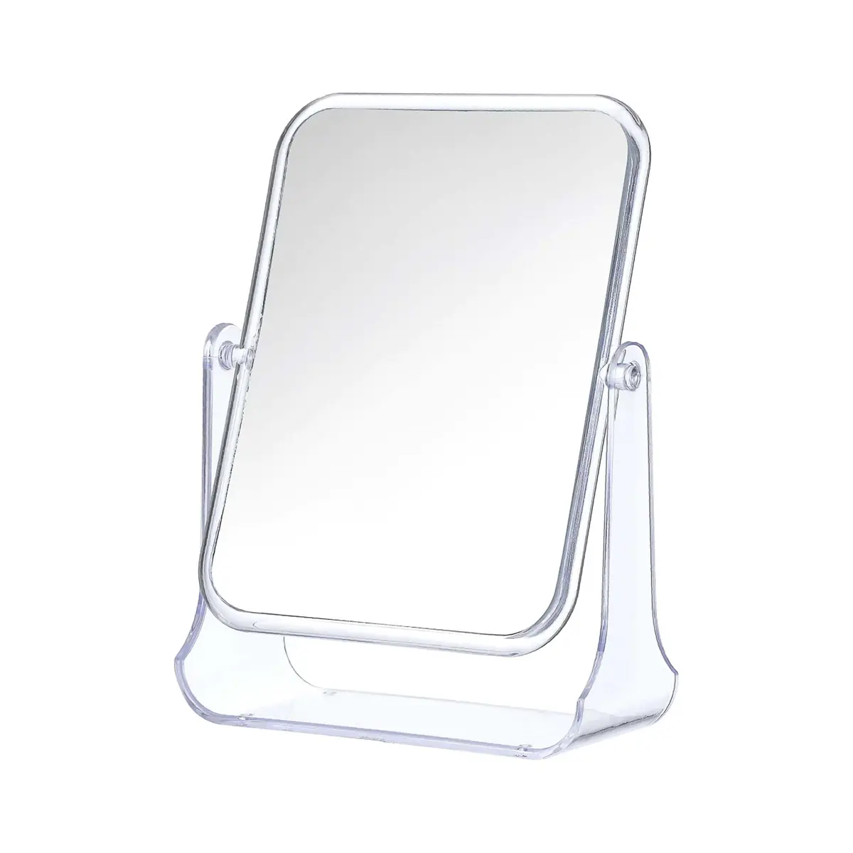 Square Double Sided Rotation Vanity Mirror (2×Magnification) 1
