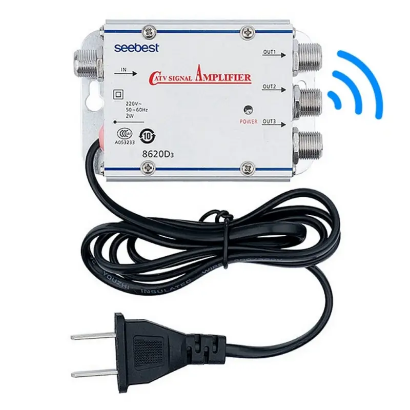 20Db Tv Antenna Booster Cable Signal Amplifier 1