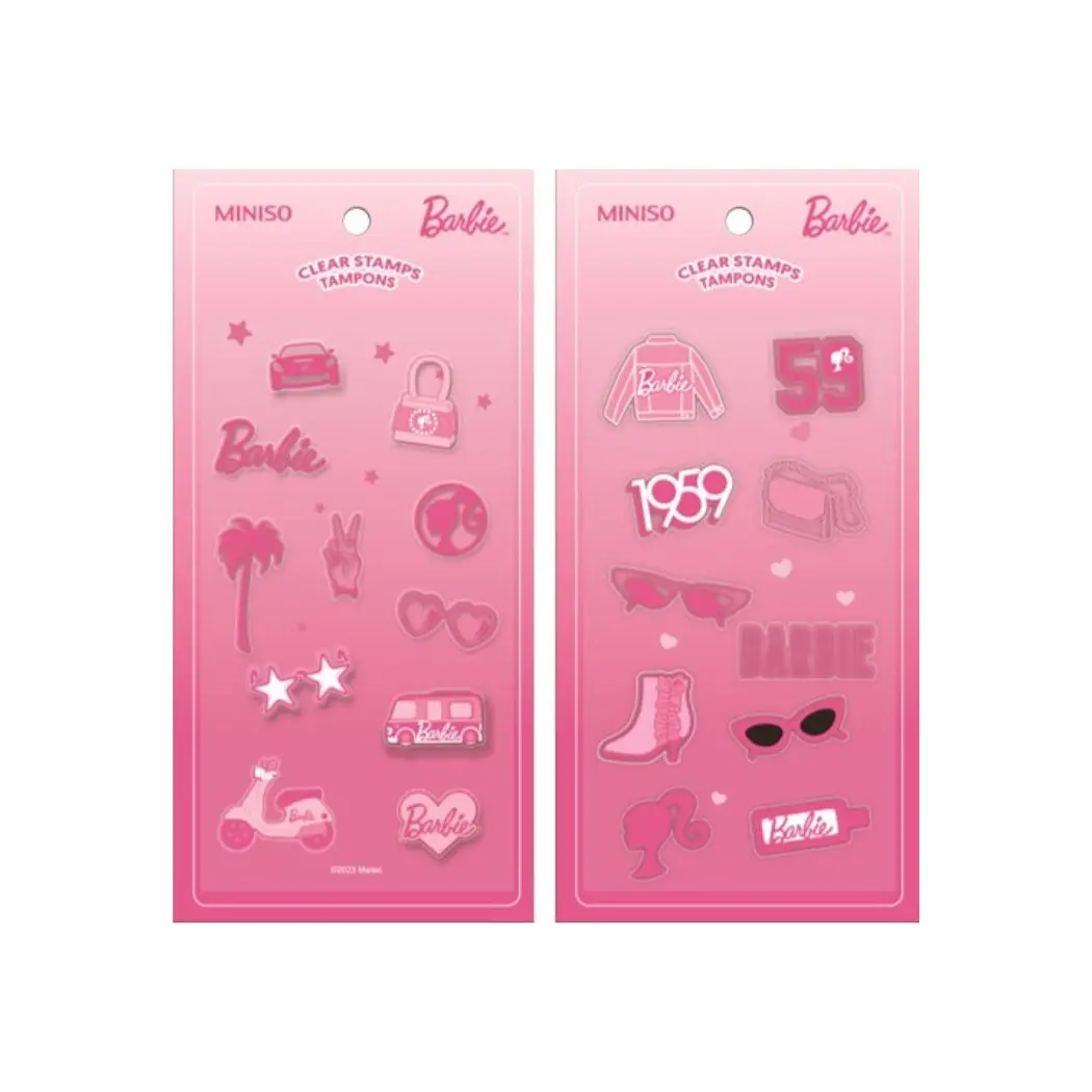 Barbie Collection Clear Stamps (2 Assorted Models) 1