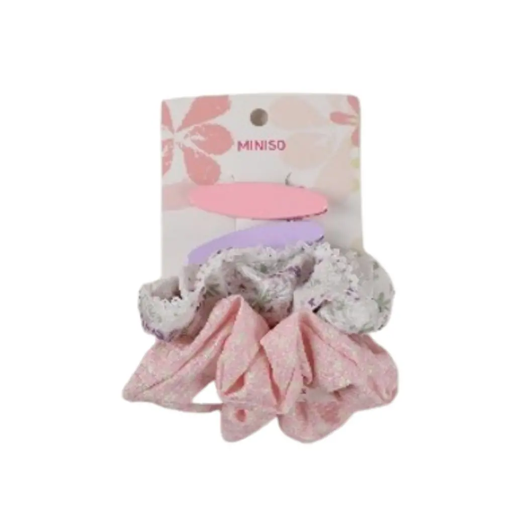 Flower Series Hair Accessories Set (4 Pcs) 1