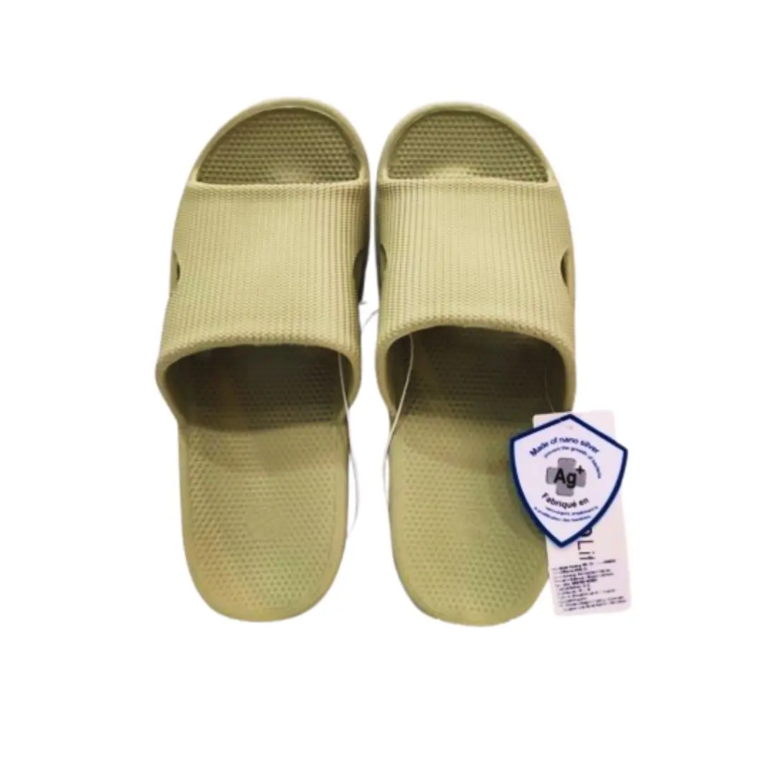 (Green,39-40) Antibacterial Series Women's Bathroom Slippers 1