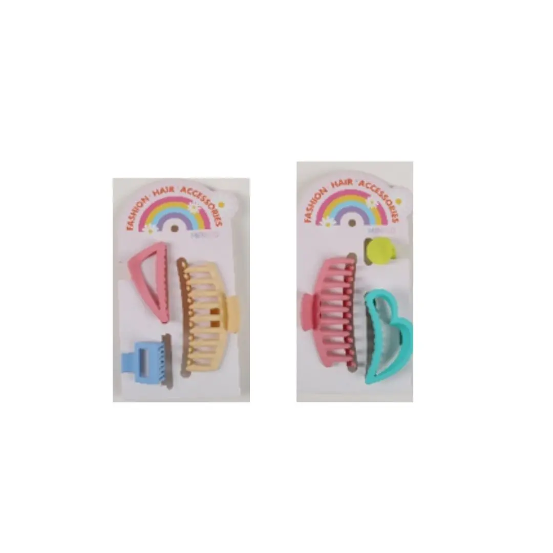Hair Claw Clips (3 Pcs) 1