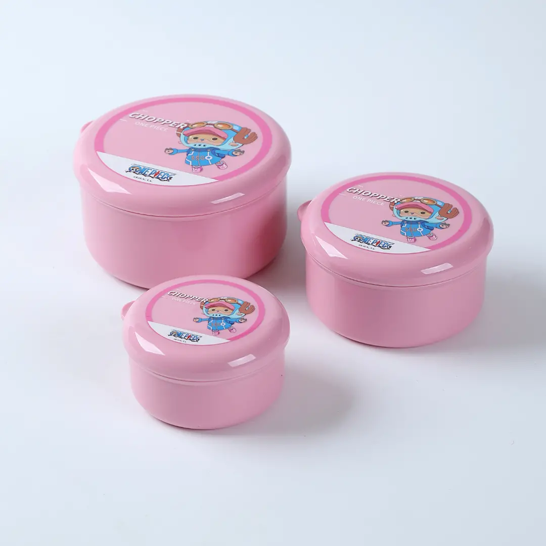 One Piece Collection Food Containers Set 3Pcs (Chopper) 2