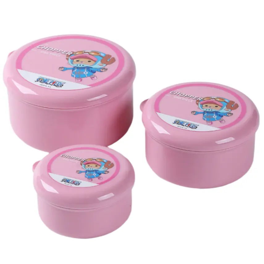 One Piece Collection Food Containers Set 3Pcs (Chopper) 1