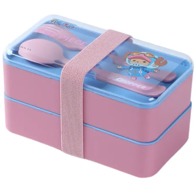 One Piece Collection Double-Layer Lunch Box 1000Ml (Chopper) 1