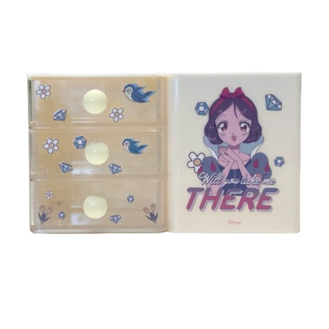 Disney Manga Princess Collection Mini Three Layered Storage Box 1