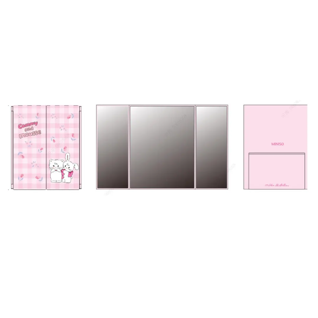 Mikko Collection Trifold Mirror 1