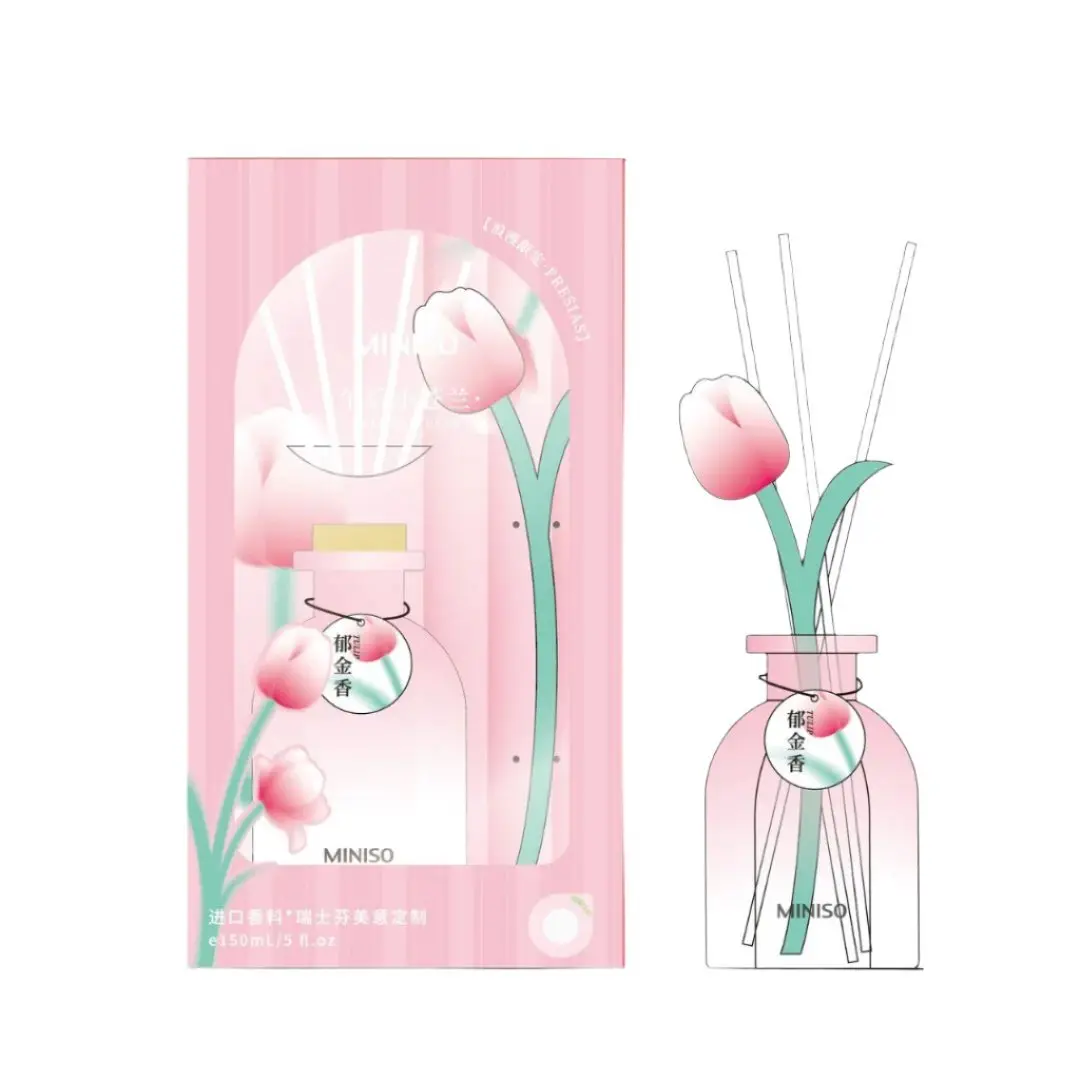 Flower World Reed Diffuser(Tulip,130Ml) 1