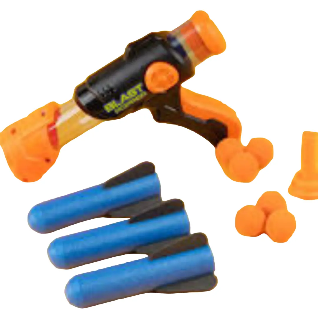 2-In-1 Balls & Rockets Shooter Set (6 Balls, 3 Rockets) 1