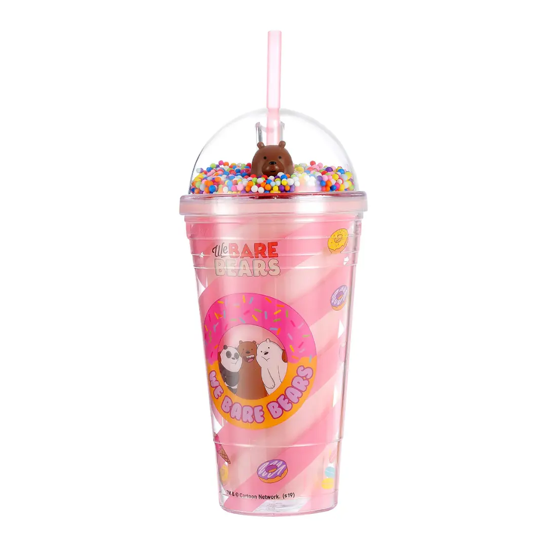 We Bare Bears Tumbler 480Ml (Pink) 1
