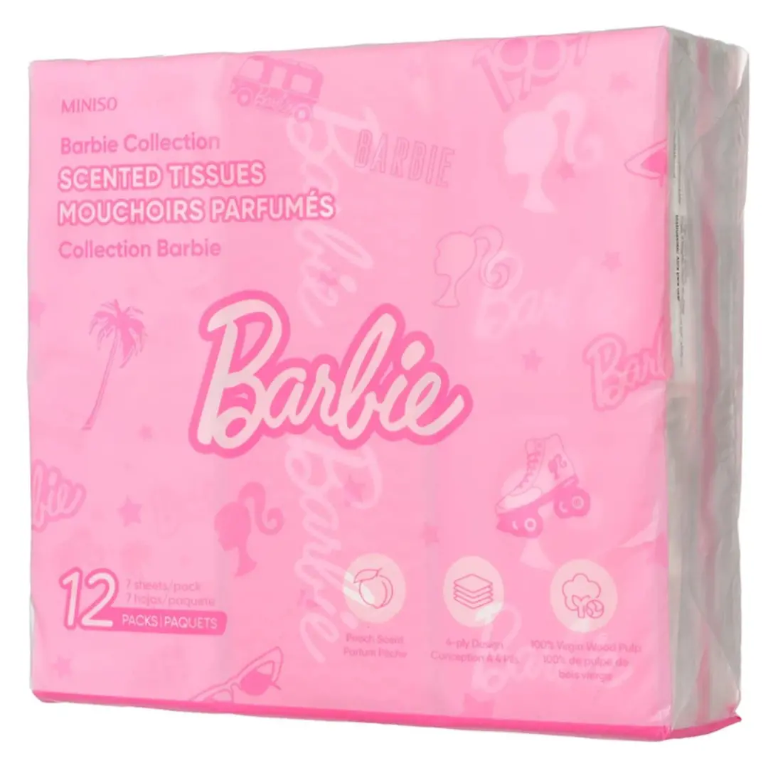 Barbie Collection Scented Tissues (12 Packs) 1