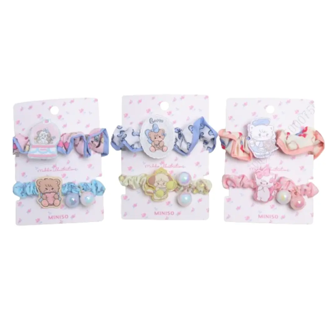 Beaded Hair Ties (2 Pcs) 1