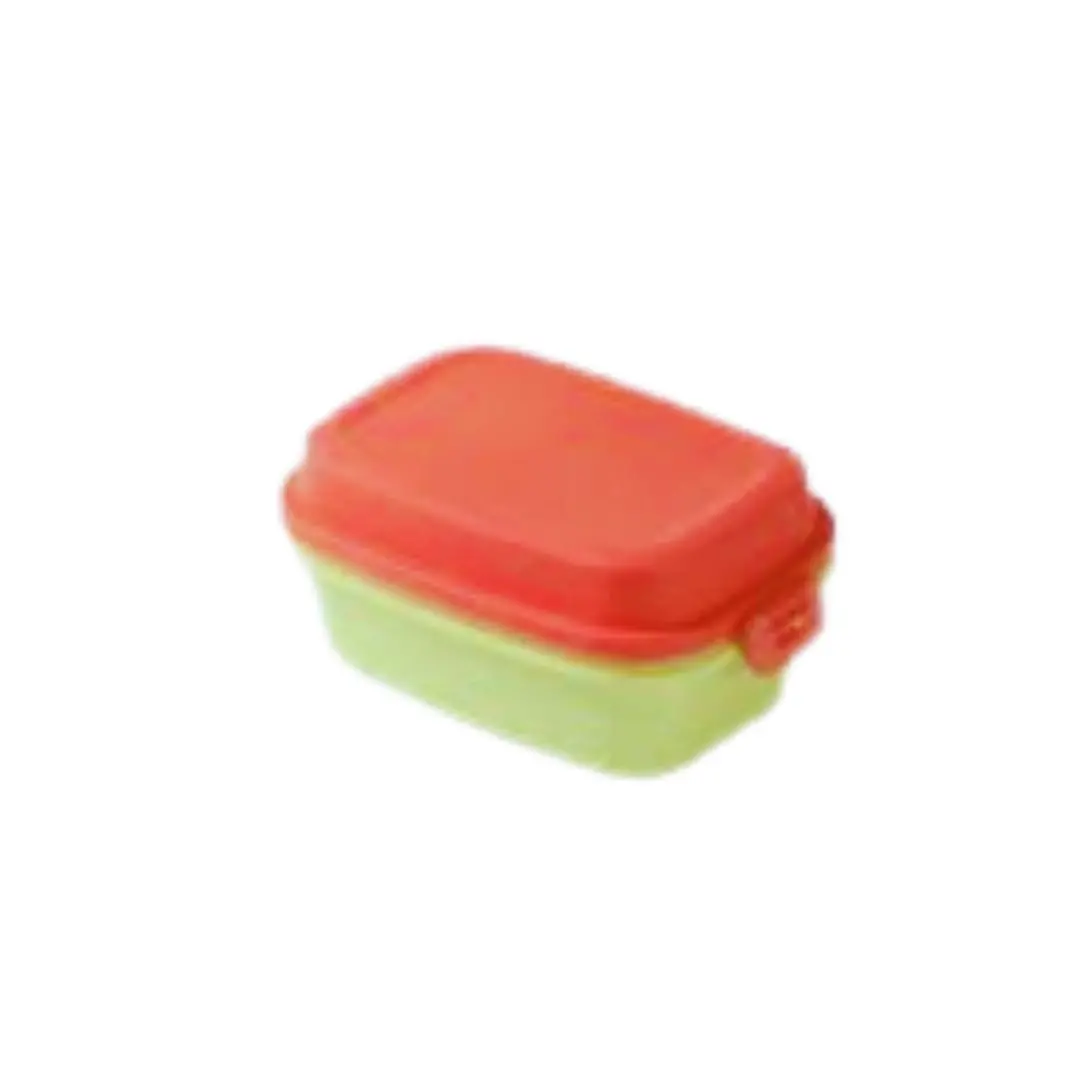 Colorful Double Layered Bento Box (980Ml)(Yellow) 1