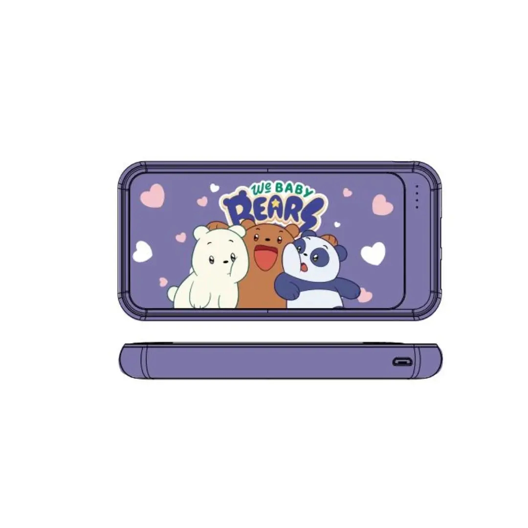We Baby Bears Collection 10000Mah Power Bank(Purple)  Model: F75 1