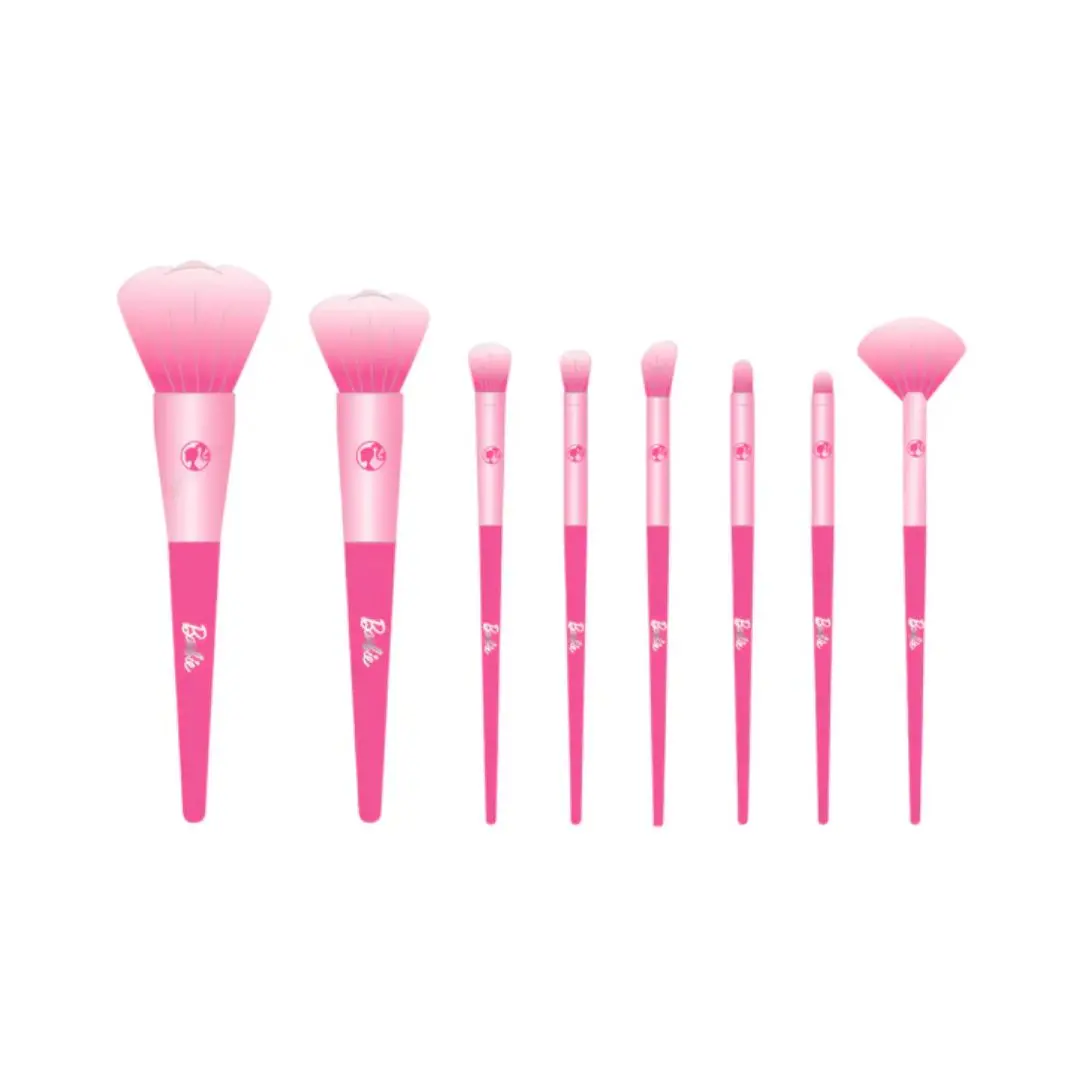 Barbie Collection Makeup Brushes Set (8 Pcs) 1