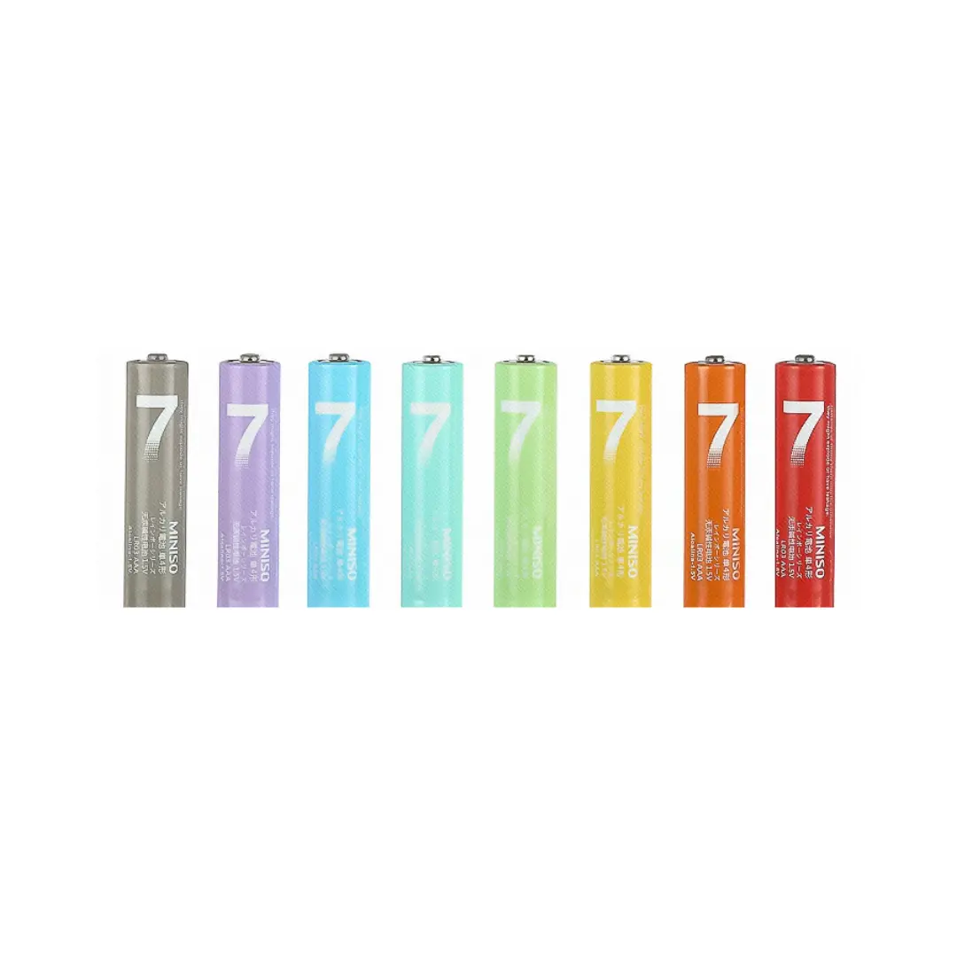 Aaa Alkaline Battery (8 Count, Assorted) 1