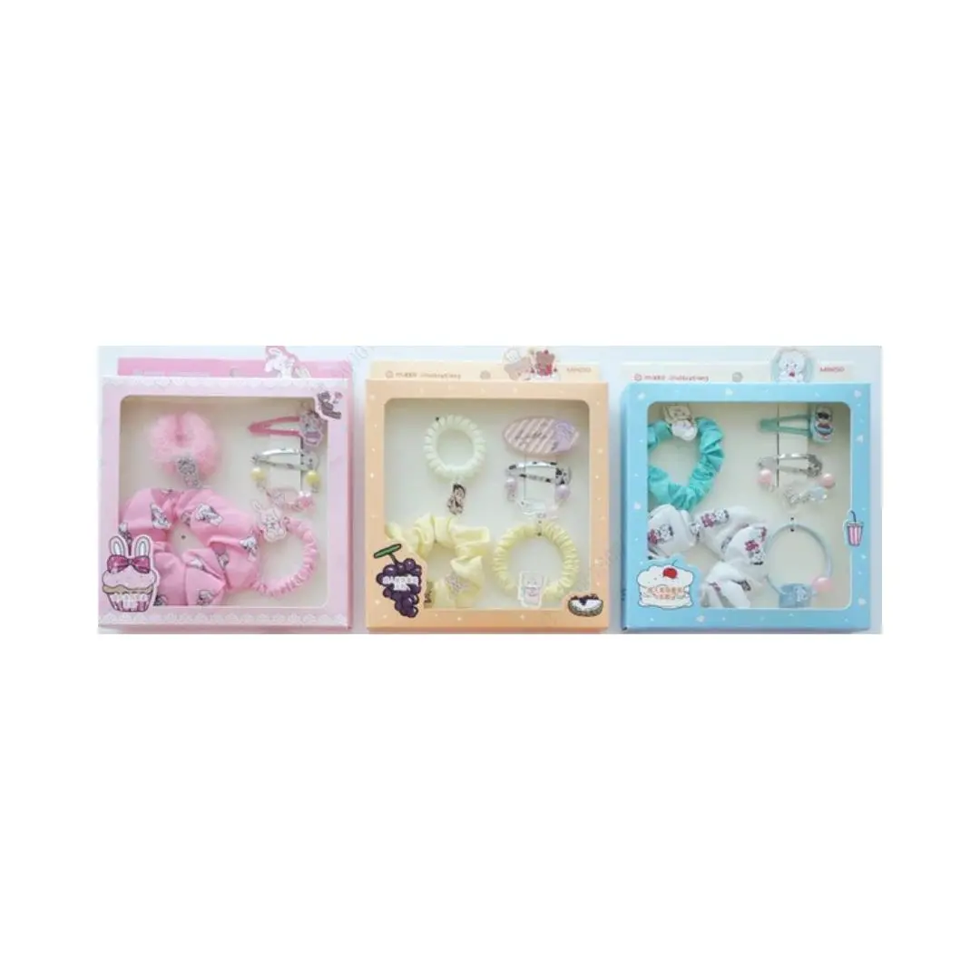 Mikko Collection Hair Clip & Hair Tie (5 Pcs) 1