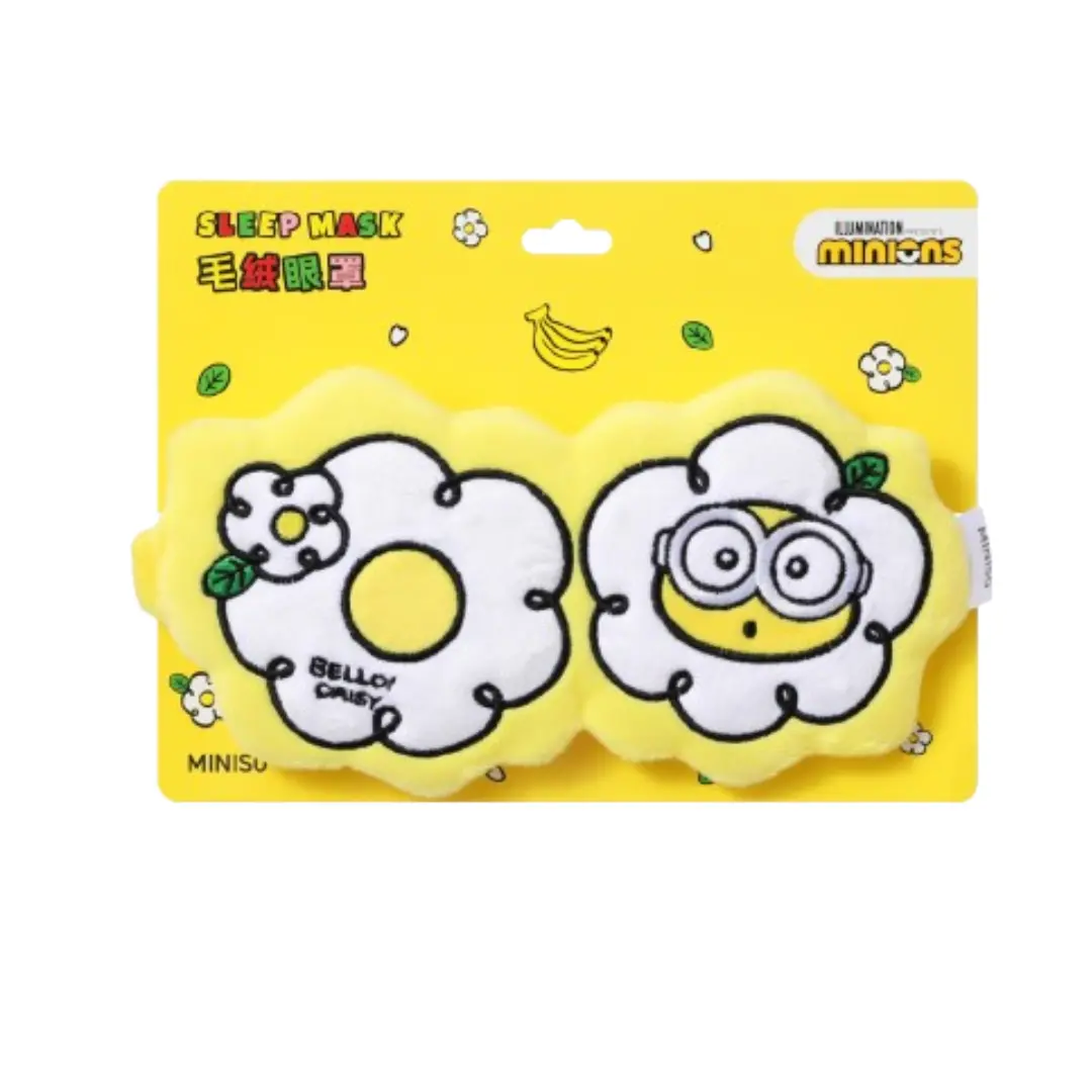Daisy Minions Collection Plush Sleep Mask (Yellow) 1