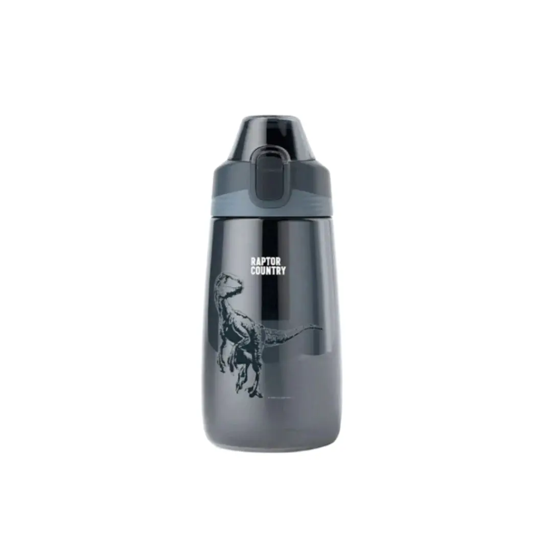 Jurassic World Kids  Tritan Bottle With Shoulder Strap (600Ml)(Black) 1