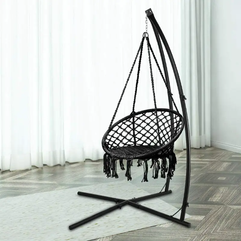 Heavy Duty Hammock Chair Swing C Stand 1