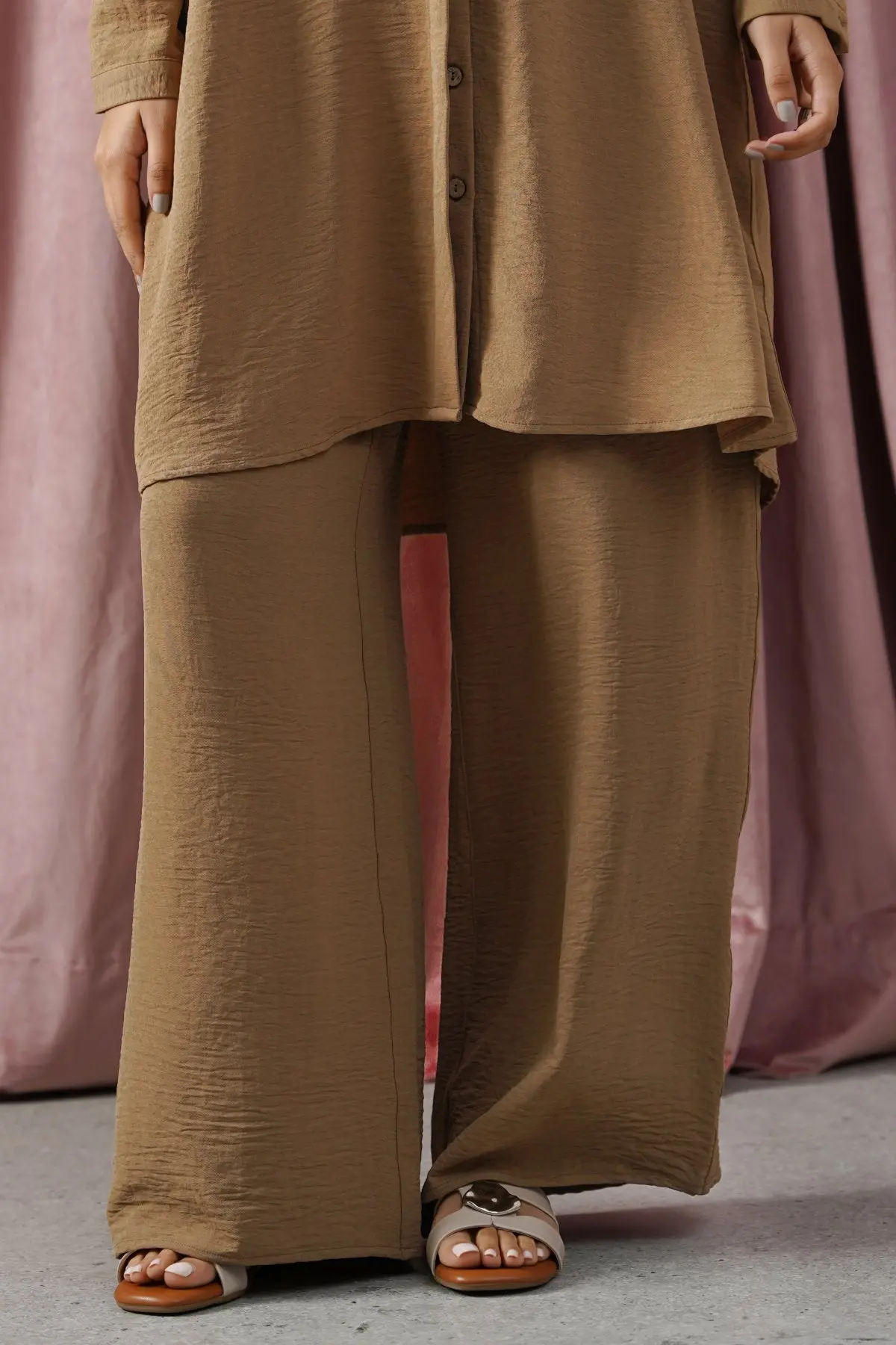 Slinky Wide Leg Pants 1