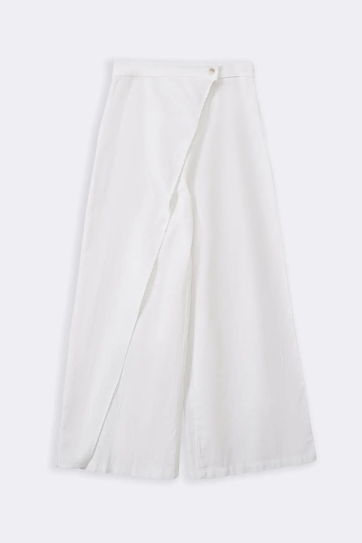 Linen Wrap Pants 1