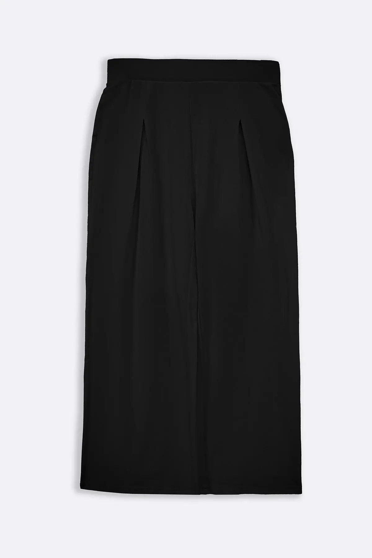 Straight Box-Pleat Trousers 1