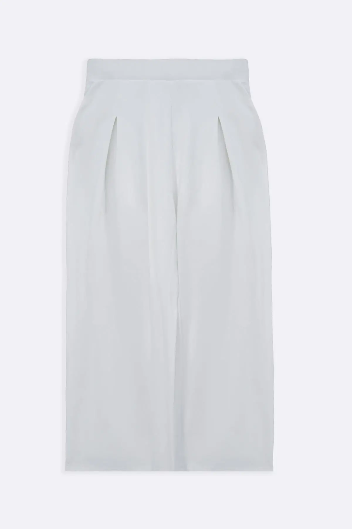 Straight Box-Pleat Trousers 1