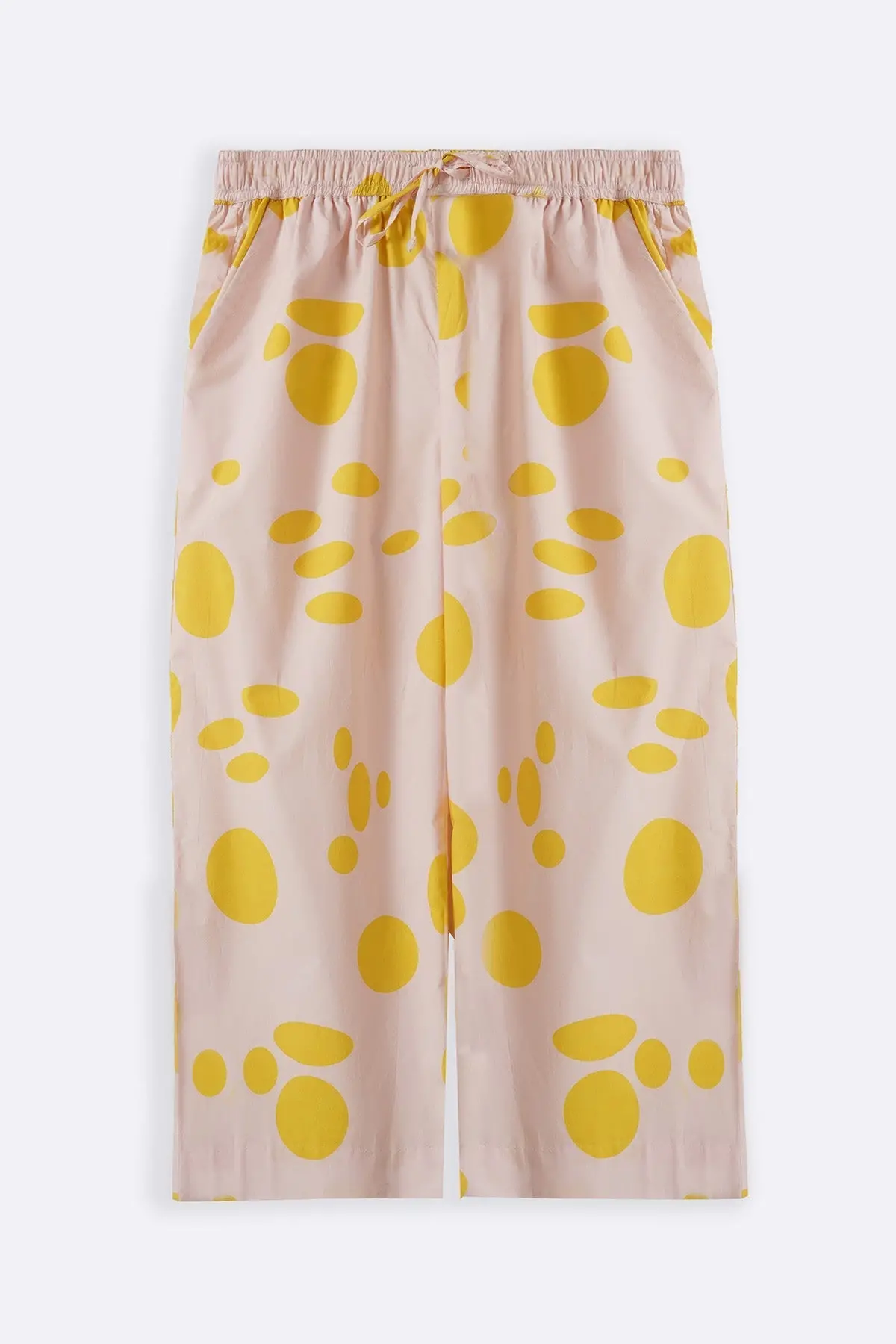 Lemon Poplin Pants 1