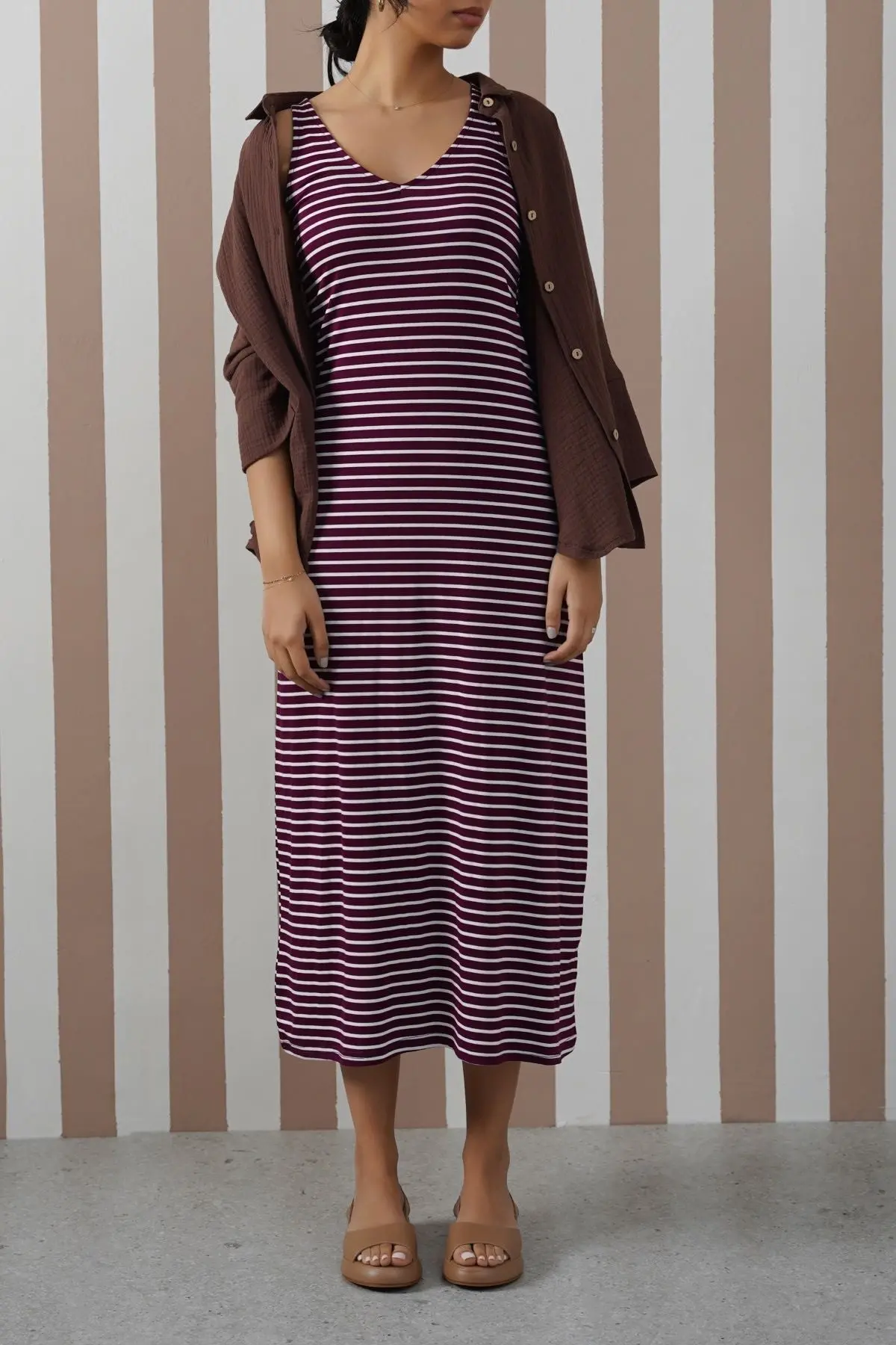 Striped Summer Dress 1