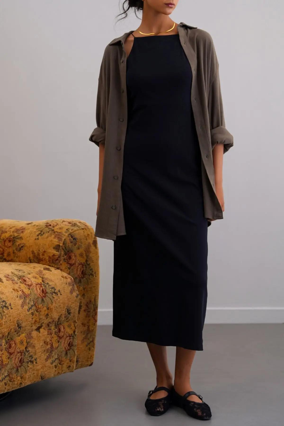 Bodycon A-Line Dress 1